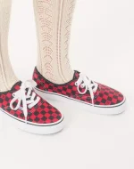Valentino Valentino Garavani And Vans Low-Top Trainer In Fabric With VLogo Checkerboard Print - Image 8